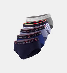 Lot de 5 slips en coton Le Slip Francais