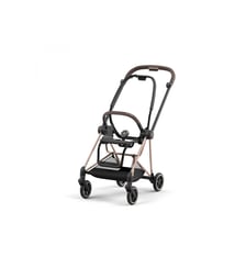 Châssis et structure de siège Mios 3 Rosegold avec détails simili cuir marron Cybex