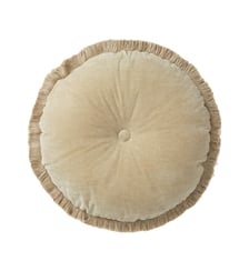 Coussin en velours Desforges