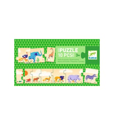 Puzzles duo-trio - Petits et grands Djeco