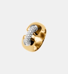 Bague en argent 925 plaquée au Rhodium Aristocrazy