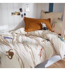 Housse de couette 50% coton recyclé La Redoute Interieurs