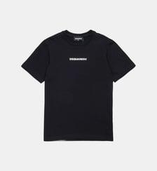 T-shirt avec logo en caoutchouc Dsquared2