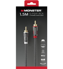 Câble RCA AUDIO INTERCONNEXION 2RCA M/M 1.50M Monstercable