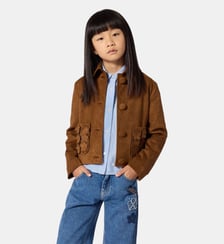 Veste en suede Marc Jacobs Kids