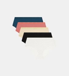 Lot de 5 Shorties Les Pockets Coton Dim