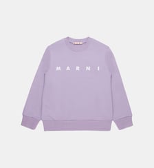 Sweat-shirt à col ras du cou avec logo Marni Marni
