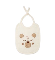 Bavoir pur coton Petit ours Garnier Thiebaut