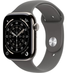 Montre connectée 42mm Tit Naturel / Gris Serie 11 S/M Cellular Apple
