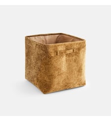 Panier carré, en velours La Redoute Interieurs