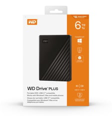 Disque dur externe Drive PLUS 6TB Western Digital