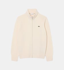 Pull zippé laine Lacoste