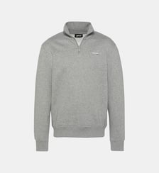 Sweatshirt col camionneur en molleton épais Schott
