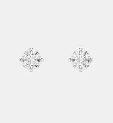 Clous d'oreilles Stilla Attract, Métal rhodié Swarovski