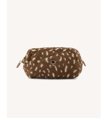 Trousse de toilette en fausse fourrure imprimé biche Faguo