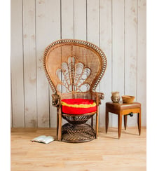 Fauteuil en rotin Emmanuel N°15- Produit chiné Debongout