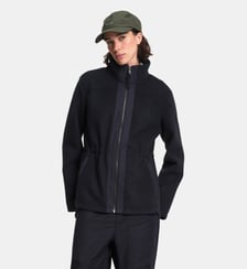 Veste polaire effet laine bouillie col montant Aigle