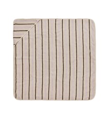 Serviette de bain en coton à rayures OYOY