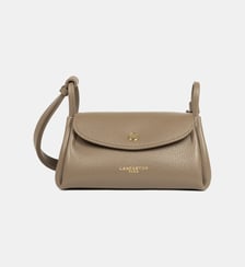 Petit sac trotteur Accordéon Double en cuir Lancaster