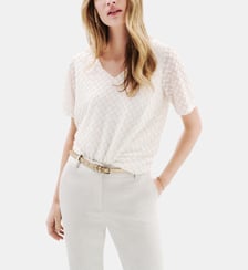 T-shirt tsuzie - Motif uni - Polyester recycle Caroll