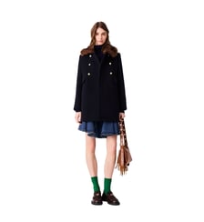 Manteau en laine mélangée Maje