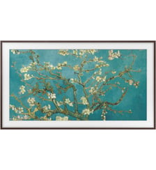 Cadre The Frame couleur Noyer - Compatible TV The Frame 32" Samsung