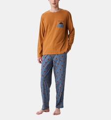 Pyjama en jersey de coton léger - En Plaine Nuit Arthur