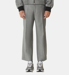 Pantalon Droit En Laine Mohair Lanvin