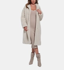 Manteau fourrure synthétique Guess