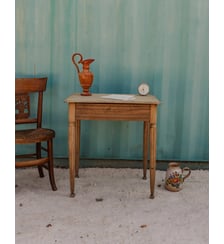 Table d'appoint en bois Francine N°1474- Produit chiné Debongout
