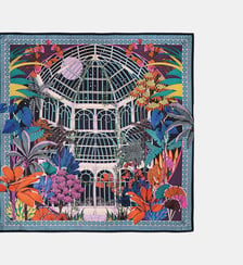 Foulard Medium à motifs JARDIN D'HIVER Wild