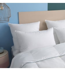 Oreiller MEDIUM 70% Duvet - 3 compartiments - Coton - Auguste Wake Me Green