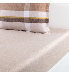 Drap housse en satin de coton Boss Home