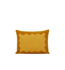 Housse De Coussin  Coton rebrodé d'une broderie bouclette Madura