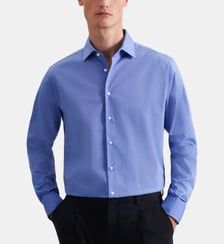Chemise d'affaires 1/1 Shaped Col Kent Seidensticker