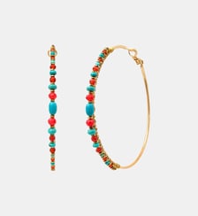 Boucles d'oreilles larges créoles   - Iancura Satellite