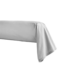 Taie de traversin unie en percale de coton, PREMIÈRE Essix