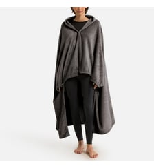 Plaid polaire à manches polyester recyclé So'Home
