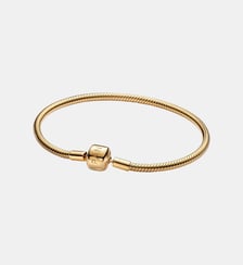 Bracelet Maille Serpent Fermoir Barillet Pandora