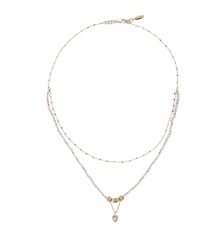 Collier multirangs perles et pendentif TALENA Hipanema