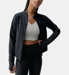 Veste de sport femme Leya Séchage rapide toucher doux tissu thermique Born Living Yoga
