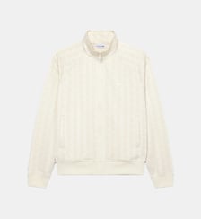 Veste zippée jacquard monogramme Lacoste