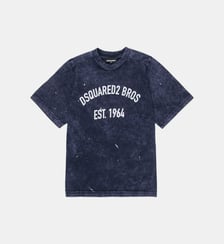 T-shirt col ras du cou avec logo Dsquared2