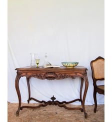 Table à manger en bois Romy N°650- Produit chiné Debongout