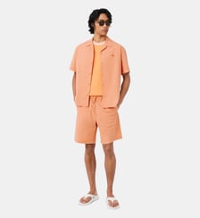 Chemise relaxed fit seersucker Lacoste
