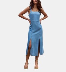 Robe longue  droite uni RIKYA La Petite Etoile