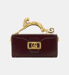Sac Pencil Cat Nano En Cuir Verni Lanvin