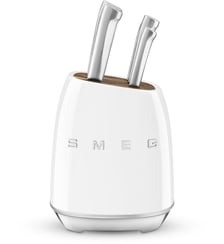 Bloc couteaux 6 couteaux multi-usage blanc Smeg