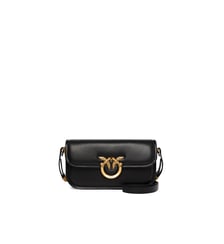 Petit sac à bandoulière love bag box en cuir nappa Pinko