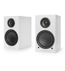 Enceinte bibliothèque LN01A ELARA BLANC MAT X2 Triangle